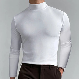 Ganti Slim Fit Turtleneck | Casual turtleneck with elastic long sleeves for men