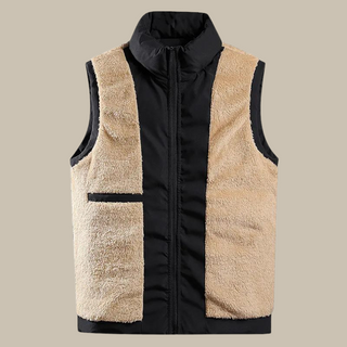 Ganti Bodywarmer | Luxury gilet with sherpa fleece lining for men