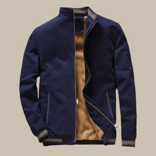 Ganti Fleece Windbreaker | Elegant Mid-layer Jacket with Fleece Lining for Men