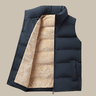 Ganti Bodywarmer | Luxury gilet with sherpa fleece lining for men