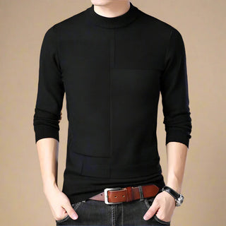 Turtleneck Sweater | Mens Business Casual Knitted Jumper