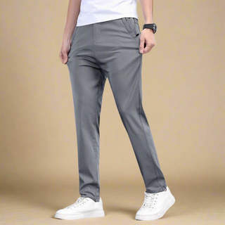 Tech Trousers | Business casual straight-leg jogging bottoms for men | Regular Fit