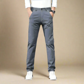 Chino Trousers | Casual Cotton Trousers for Men | Slim Fit