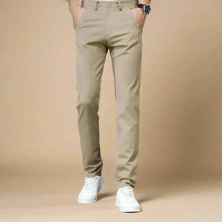 Chino Trousers | Casual Cotton Trousers for Men | Slim Fit