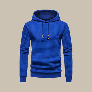 Hoodie | Casual Waffle Pattern Sweatshirt with Hood for Men