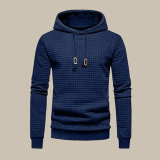 Hoodie | Casual Waffle Pattern Sweatshirt with Hood for Men