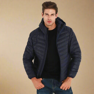 Ganti Down Jacket | Men's Smart Casual Premium Warm Down Jacket with Hood