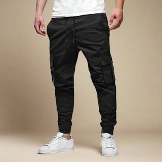 Ganti Cargo Trousers | Stylish Multi-Pocket Slim-Fit Trousers for Men