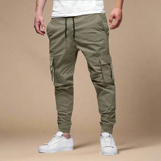 Ganti Cargo Trousers | Stylish Multi-Pocket Slim-Fit Trousers for Men