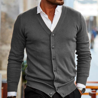 Ganti Cardigan | Casual men's cardigan with V-neck and buttons