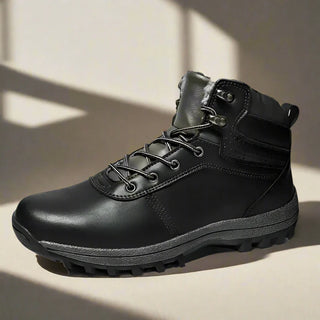 Outdoor Hiking Shoes | Comfortable Waterproof Walking Shoes for Men with Fleece Lining