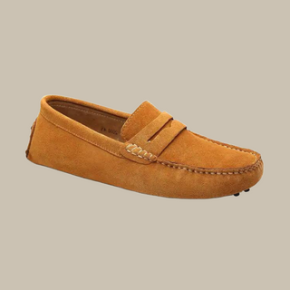 Capri Suede Driver Loafers | Stylish comfortable slip-ons for men