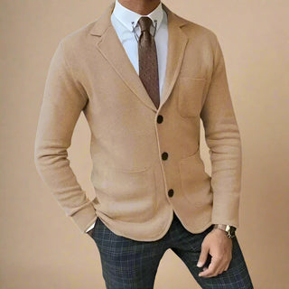 Ganti Cardigan | Men's Classic Casual Chic Knitted Cardigan with Buttons