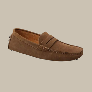 Capri Suede Driver Loafers | Stylish comfortable slip-ons for men