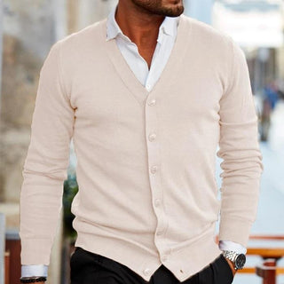 Ganti Cardigan | Casual men's cardigan with V-neck and buttons