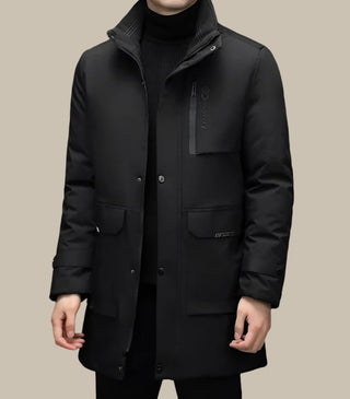 Selected Parka | Long waterproof smart winter coat for men