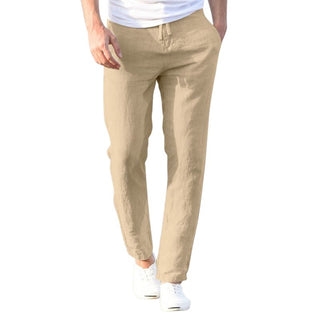 Dan Pants | Casual loose-fitting linen-look trousers for men