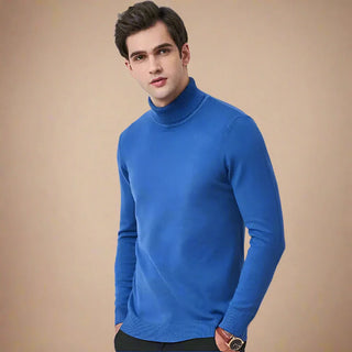 Turtleneck Sweater | Mens Business Casual Knitted Jumper