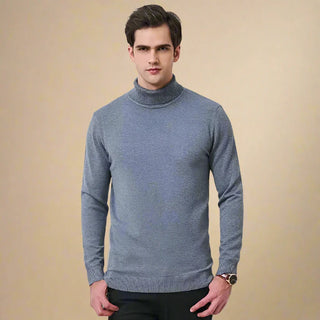 Turtleneck Sweater | Mens Business Casual Knitted Jumper