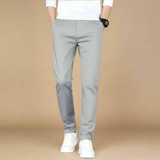 Chino Trousers | Business Casual Cotton Trousers for Men | Regular Fit