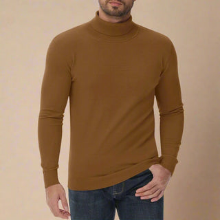 Turtleneck Sweater | Mens Business Casual Warm Knitted Jumper