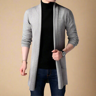 Ganti Cardigan | Men's Business Casual Long Fine Knitted Cardigan