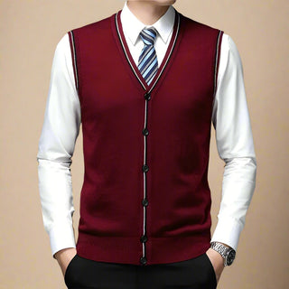 Cardigan | Casual Chic Spencer Cardigan with Buttons for Men