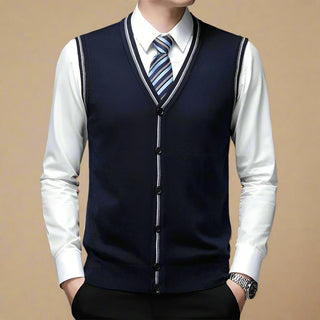 Cardigan | Casual Chic Spencer Cardigan with Buttons for Men