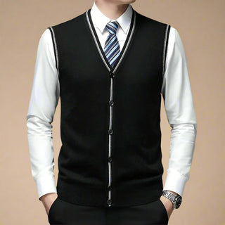 Cardigan | Casual Chic Spencer Cardigan with Buttons for Men