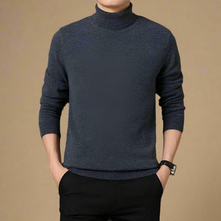 Turtleneck | Mens Casual Comfortable Warm Knitted Jumper