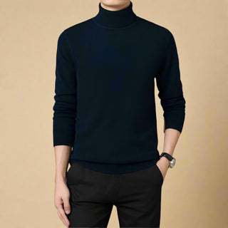 Turtleneck | Mens Casual Comfortable Warm Knitted Jumper