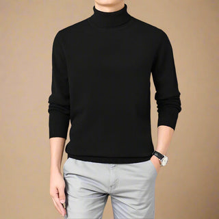 Turtleneck | Mens Casual Comfortable Warm Knitted Jumper