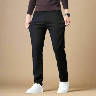 Trousers | Casual smart stretch trousers for men | Regular fit