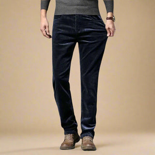 Cord Trousers | Casual stretch corduroy trousers for men | Regular fit