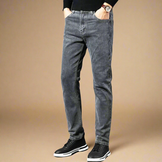 Classic Jeans | Casual Stretch wide leg jeans for Men | Regular Fit