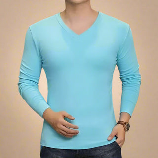 V-neck Jumper | Casual Trendy Smart Sweater for Men