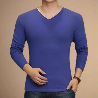 V-neck Jumper | Casual Trendy Smart Sweater for Men