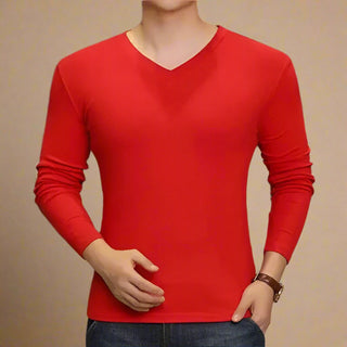 V-neck Jumper | Casual Trendy Smart Sweater for Men