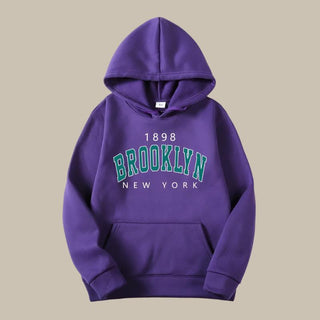 Graphic Hoodie | Casual USA Brooklyn Hooded Sweatshirt for Men