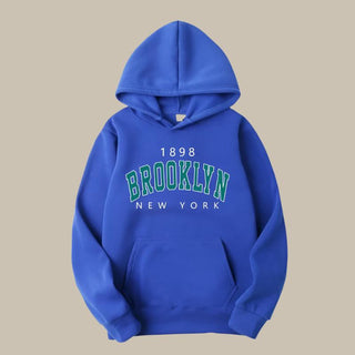 Graphic Hoodie | Casual USA Brooklyn Hooded Sweatshirt for Men