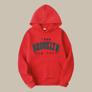 Graphic Hoodie | Casual USA Brooklyn Hooded Sweatshirt for Men