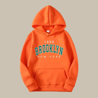 Graphic Hoodie | Casual USA Brooklyn Hooded Sweatshirt for Men