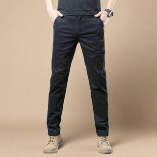 Chino Trousers | Casual Comfortable Cotton Trousers for Men | Regular Fit