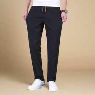 Smart Trousers | Casual elegant wide jogging bottoms for men | Regular Fit