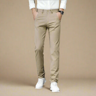 Chino Trousers | Casual Cotton Trousers for Men | Slim Fit