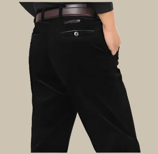 Ganti Cord Trousers | Casual smart corduroy trousers for men | Regular fit