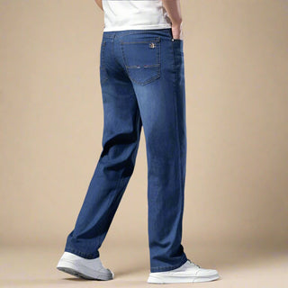 Classic Jeans | Casual Stretch wide leg jeans for Men | Loose Fit