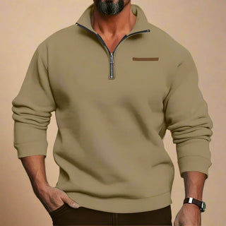 Half Zip Jumper | Casual Jumper with Zip for Men