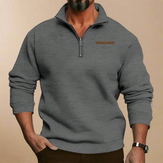 Half Zip Jumper | Casual Jumper with Zip for Men