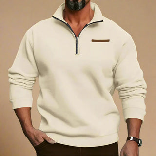 Half Zip Jumper | Casual Jumper with Zip for Men